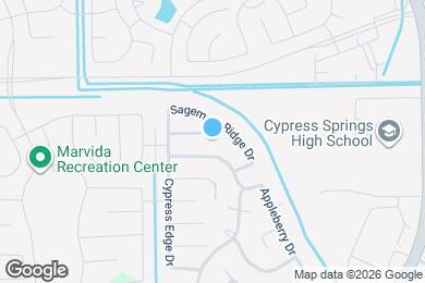 Map image of the property - 20619 Tayman Oaks Dr