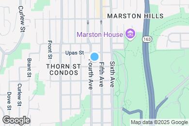 Map image of the property - 418 Thorn St