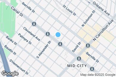 Map image of the property - 4317 Canal St