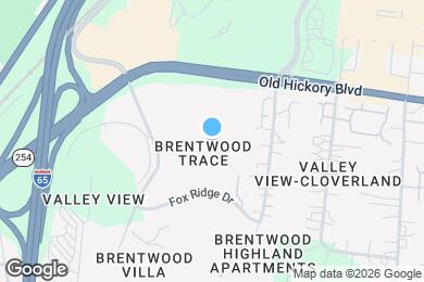 Map image of the property - 5793 Brentwood Trce