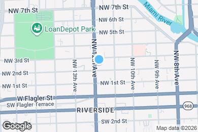 Map image of the property - 219 NW 12th Ave