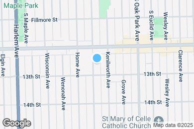 Map image of the property - 1231 Clinton Ave