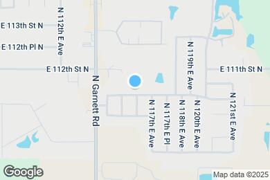 Map image of the property - 11421 E 110th Pl N