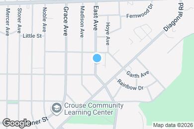 Map image of the property - 659 East Ave