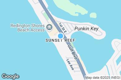 Map image of the property - 17960 Gulf Blvd