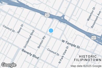 Map image of the property - 307 N Rampart Blvd