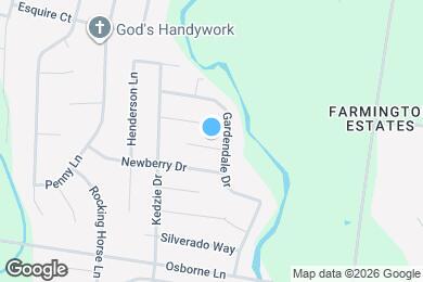 Map image of the property - 1107 Binford Ct