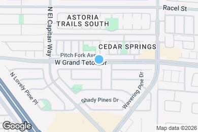 Map image of the property - 8608 W Majestic Pine Ave