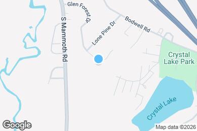 Map image of the property - 301 Glen Forest Dr