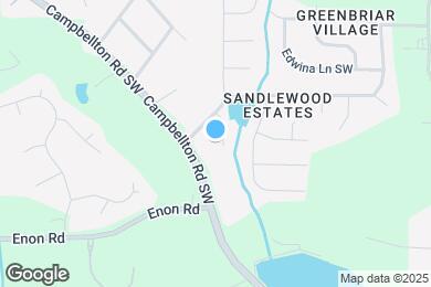 Map image of the property - 2007 Sandbrook Ct SW