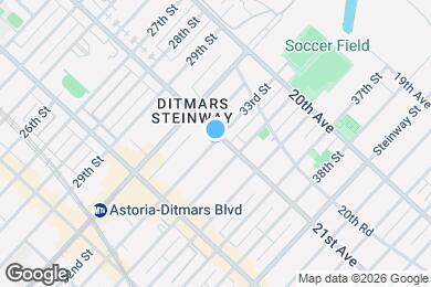 Map image of the property - 21-05 33rd St