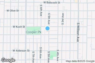 Map image of the property - 415 S 5th Ave