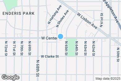 Map image of the property - 6525 W Center St