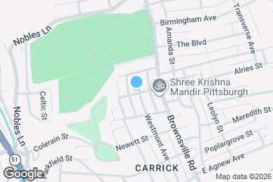 Map image of the property - 1622 Westmont Ave