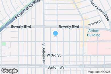 Map image of the property - 119 N Almont Dr