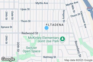 Map image of the property - 3114 Bancroft St