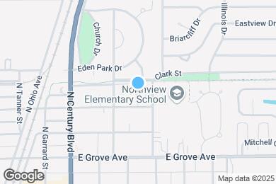 Map image of the property - 425 E Campbell Ave