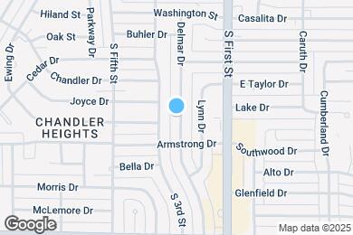 Map image of the property - 1513 Delmar Dr