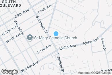 Map image of the property - 1304-1314 S JUNIPER ST
