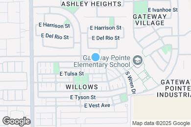 Map image of the property - 4251 E Milky Way