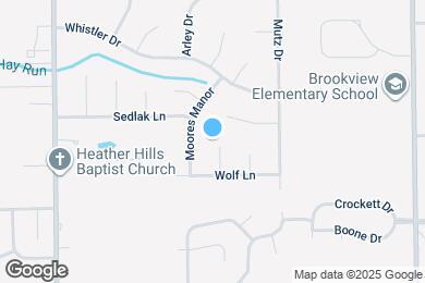 Map image of the property - 1412 Wolf Ct