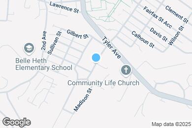 Map image of the property - 119 Hammett Ave