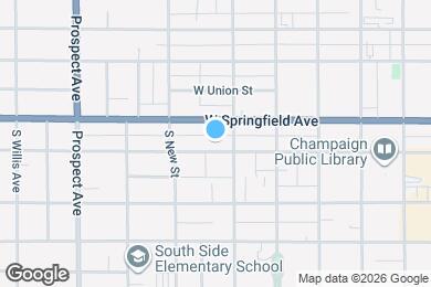 Map image of the property - 606 W Healey St