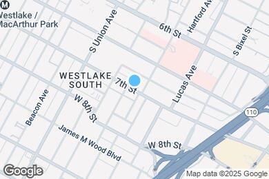 Map image of the property - 1331 W 7th St