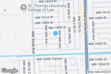 Map image of the property - 2921 NW 157th Terrace