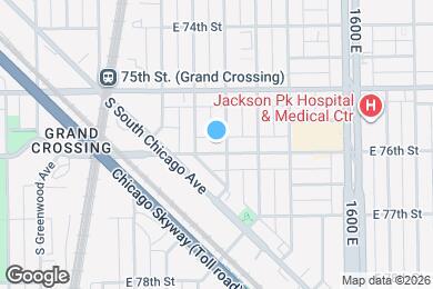 Map image of the property - 1350 E 76th St