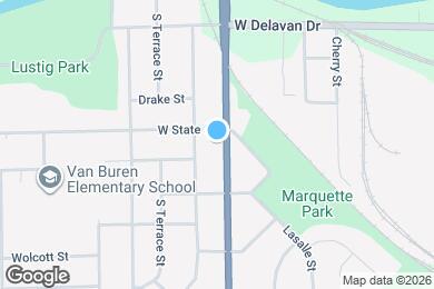 Map image of the property - 1212 Center Ave