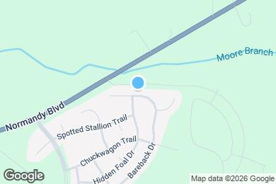 Map image of the property - 15180 Bareback Dr