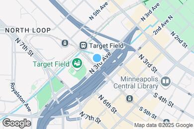 Map image of the property - 608 N 3rd Ave