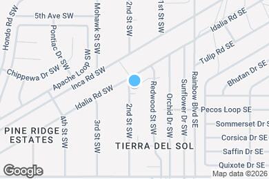 Map image of the property - 129 Redwood Pl SW