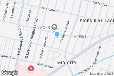 Map image of the property - 1818 Hi Point St