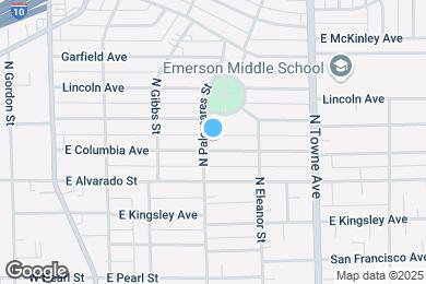 Map image of the property - 409 E Columbia Ave