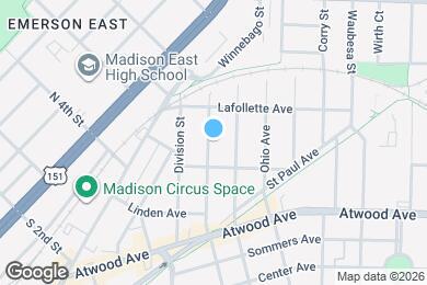 Map image of the property - 153 Dunning St