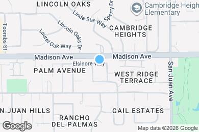 Map image of the property - 5365 Elsinore Way