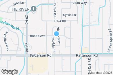 Map image of the property - 2923 Bonito Ave