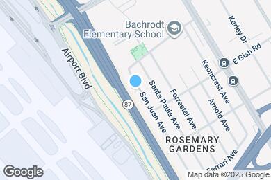 Map image of the property - 1481 San Juan Ave