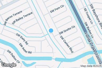 Map image of the property - 2574 SW Monterrey Ln