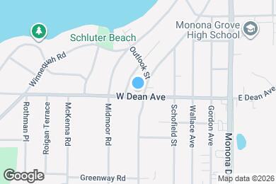 Map image of the property - 501 W Dean Ave