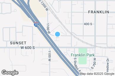 Map image of the property - 1003 W 500 S