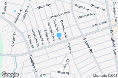 Map image of the property - 10 Dickinson Ave