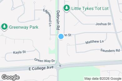 Map image of the property - 1920 Debruin Rd