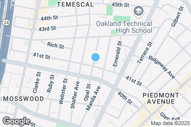 Map image of the property - 374 41st St