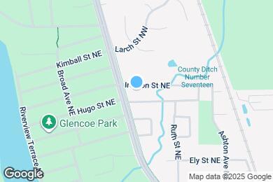 Map image of the property - 430 Ironton St NE