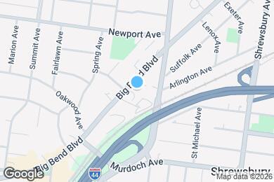 Map image of the property - 7876 Big Bend Blvd