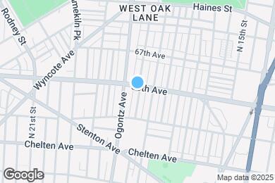 Map image of the property - 6550 N Gratz St