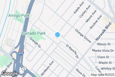 Map image of the property - 10418 El Rancho Dr